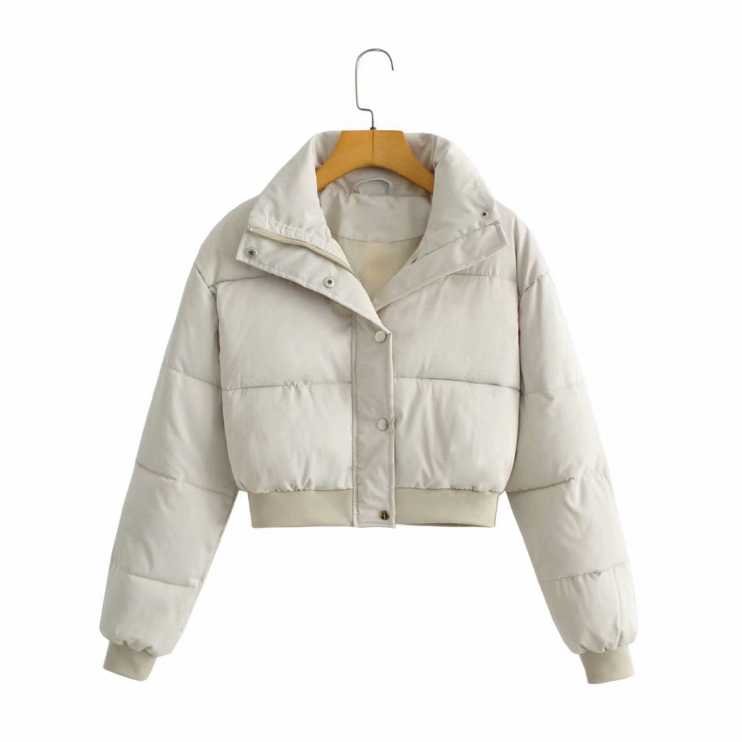 Femme Cropped Puffer Jakke Stilla