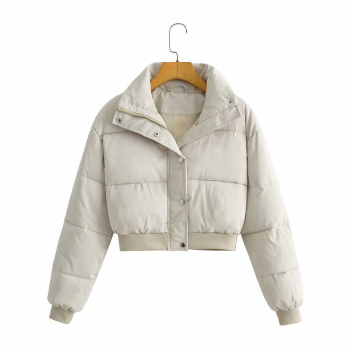 Femme Cropped Puffer Jakke Stilla