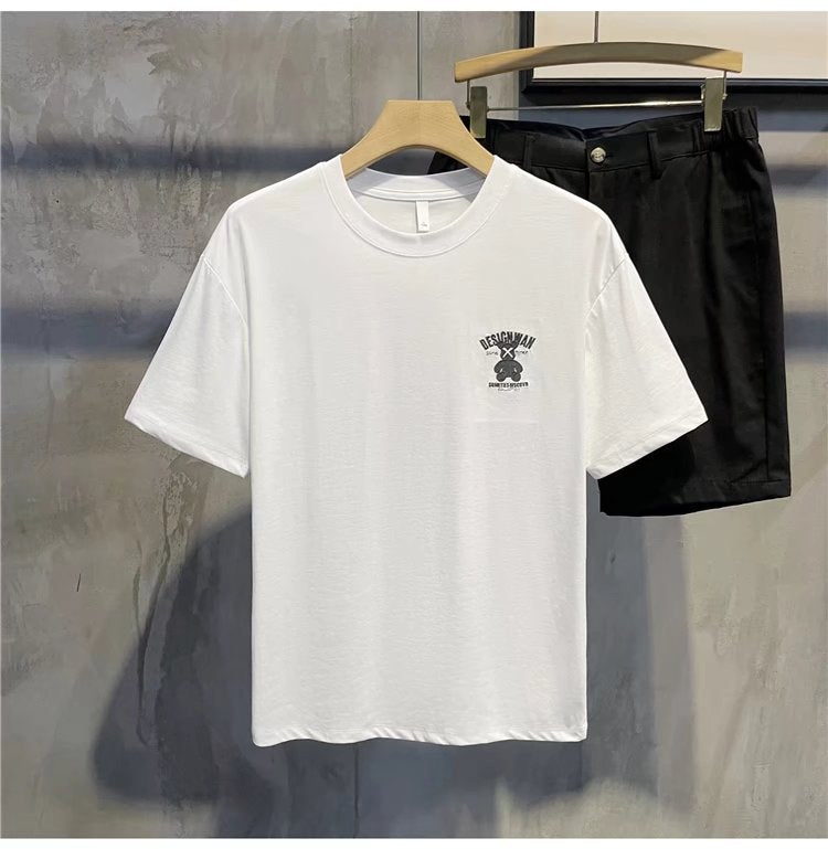 Dame T-shirt med højkvalitets og moderne grafisk tryk Stilla