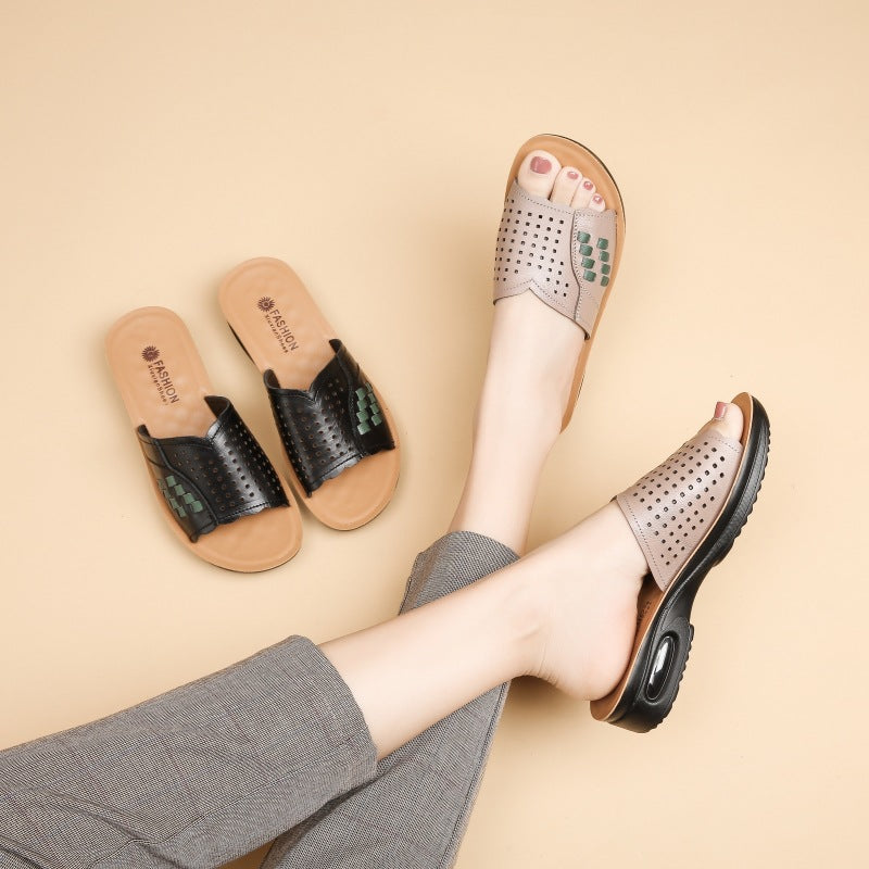 Femme Komfort Slide Sandaler med luftbobleteknologi Stilla