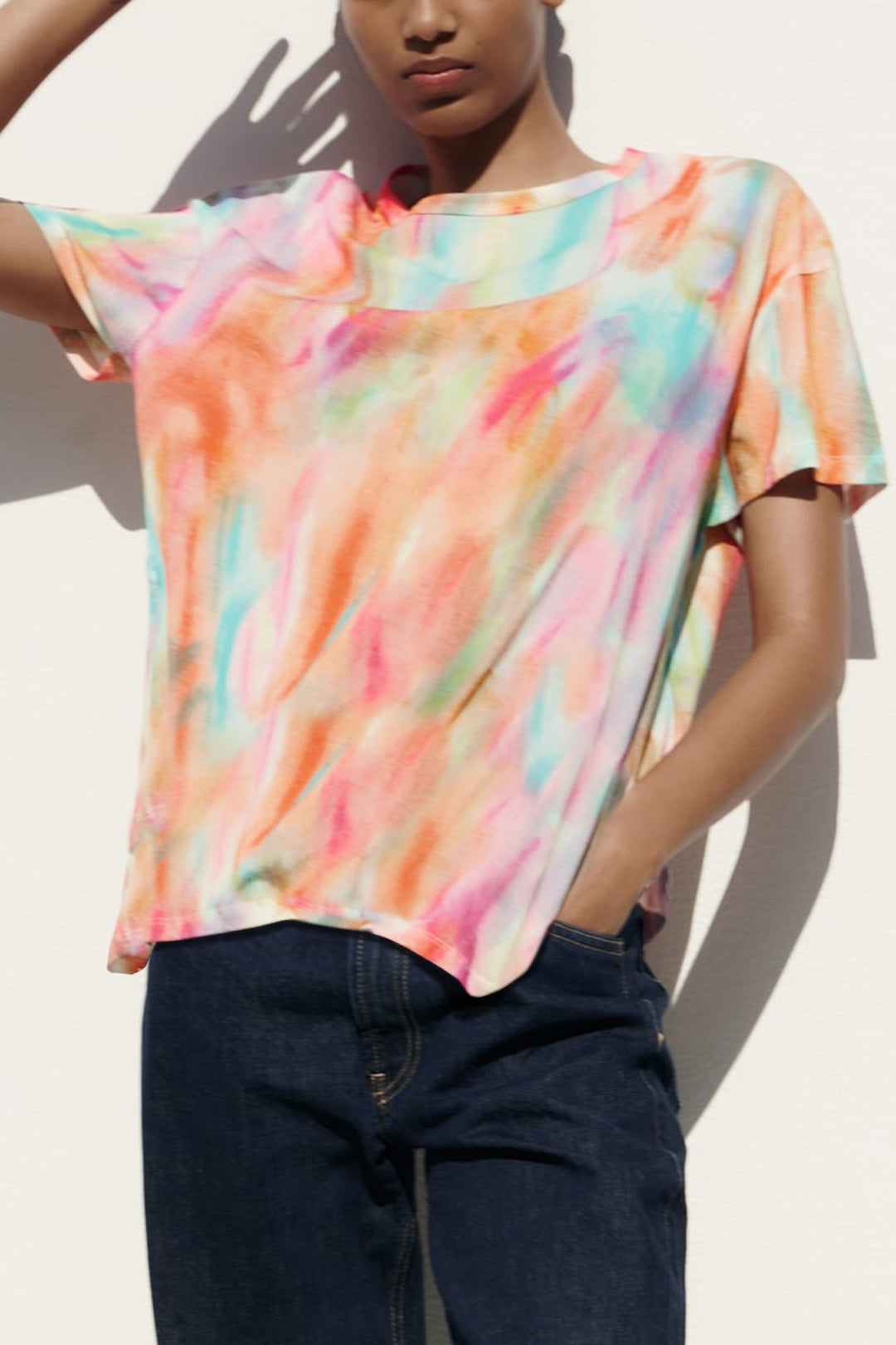 Dame Kunstnerisk designet T-Shirt Stilla