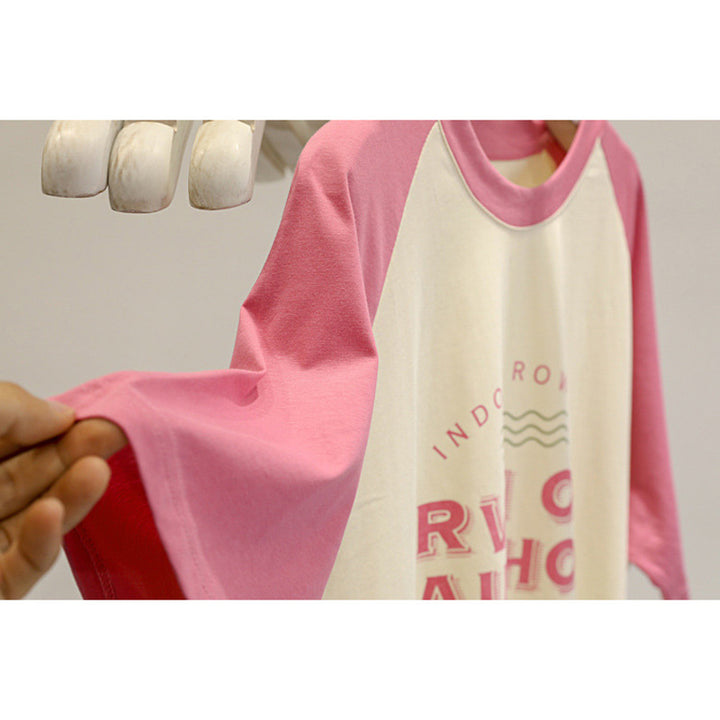 Femme Fritids Athletic Grafik T-Shirt Stilla
