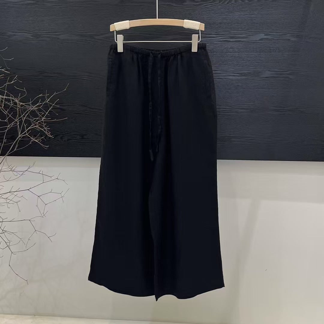 Femme Bred Linnedragt med elastisk linning Stilla