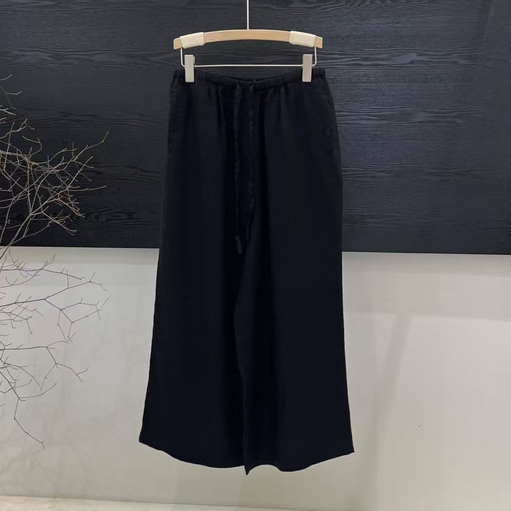 Femme Bred Linnedragt med elastisk linning Stilla