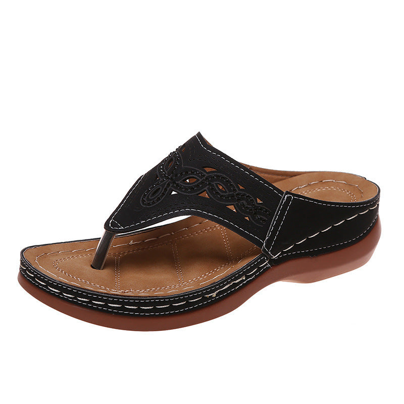 Dame Dekorative Tåsteg-Sandaler Stilla