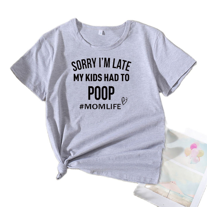 Kvinder Fritids Mama Humor T-Shirt Stilla