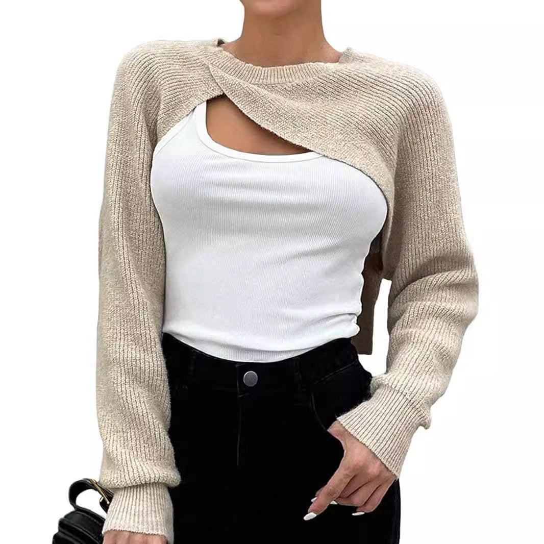 Dame Modisk Strikpullover Stilla