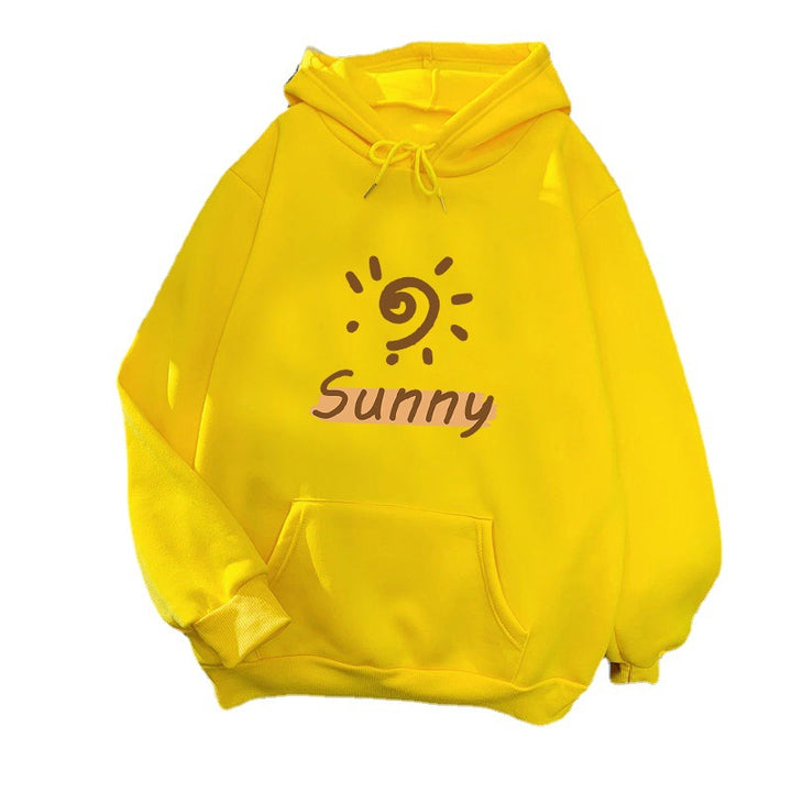 Kvinders Hoodie med Sunny Graphic Skovae