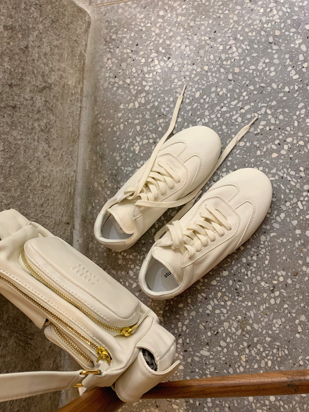 Dame Premium Fritids Snørebånd Sneakers Stilla