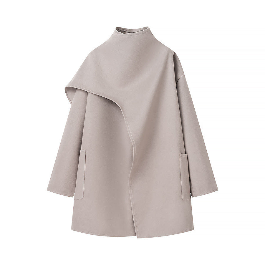 Femme asymmetrisk utility-jakke Stilla