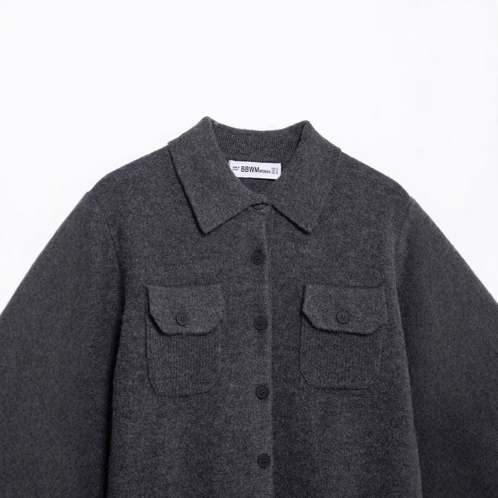 Femme Button-Up Utility Cardigan Stilla