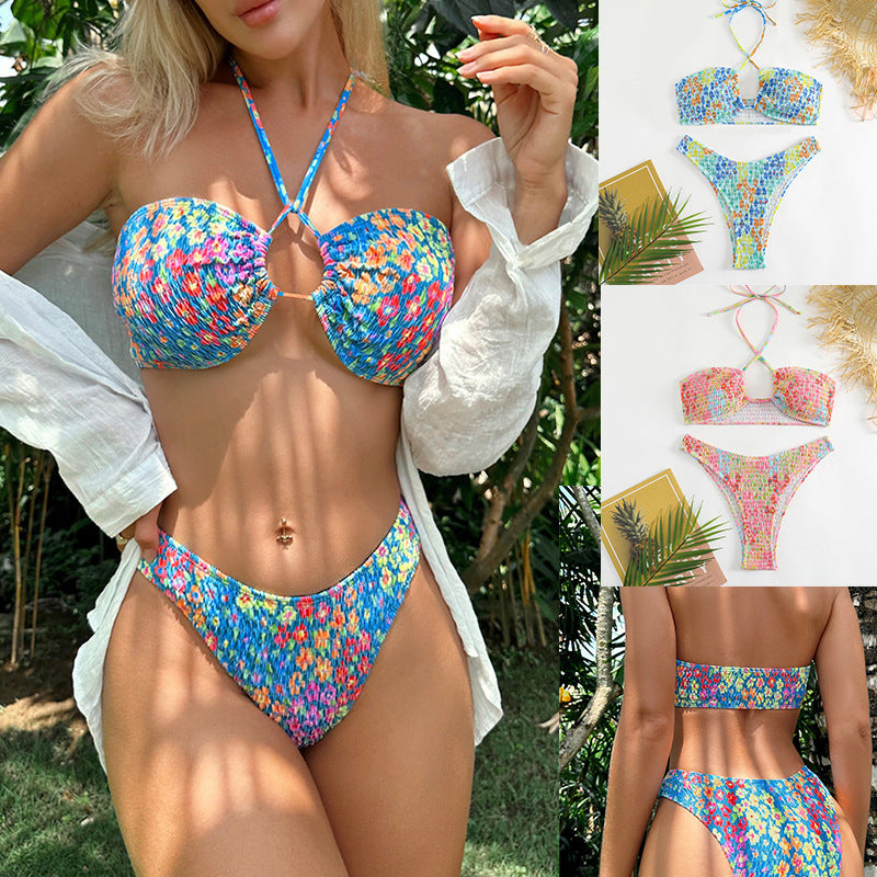 Damer Farverig mønstret bikini Stilla