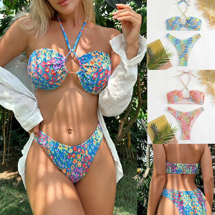 Damer Farverig mønstret bikini Stilla