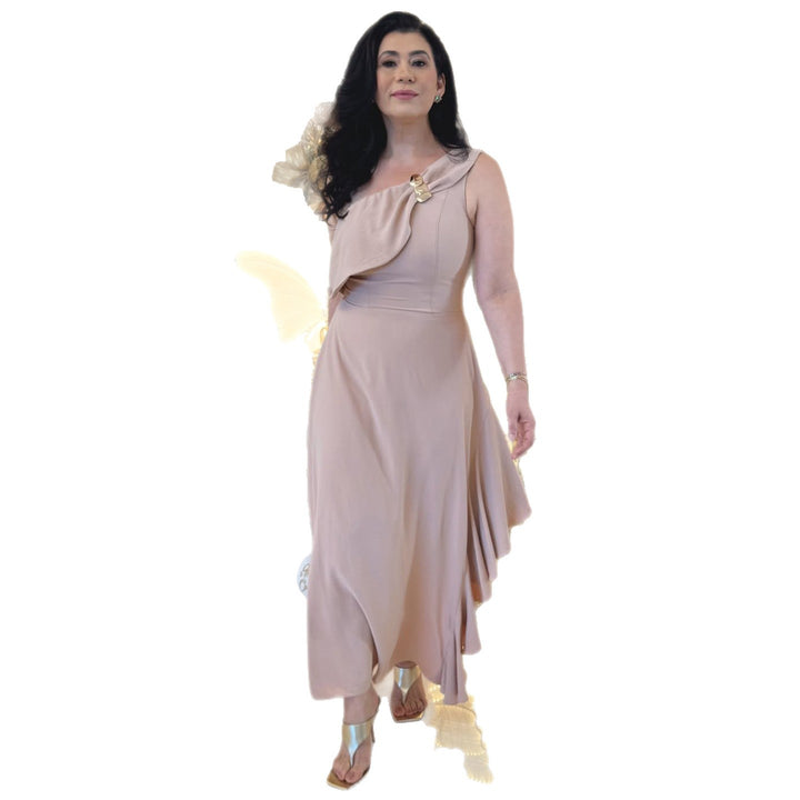 Kvinders Maxi Kjole med Elegant Samling Skovae