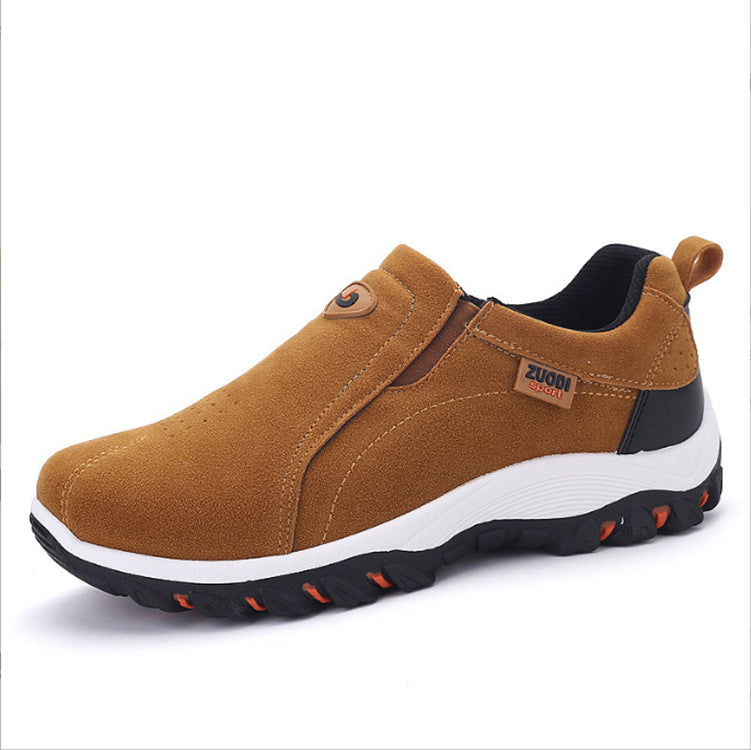 Dame sportslig Slip-On sneakers med åndbart overmateriale og skridsikker sål Stilla