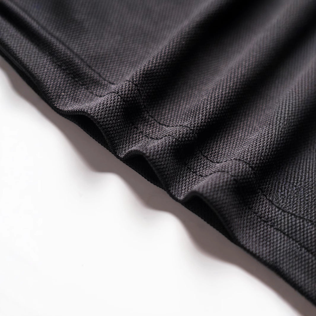Herrer Langærmet Poloshirt med kontrasterende Krave- og Manchet detaljer Stilla