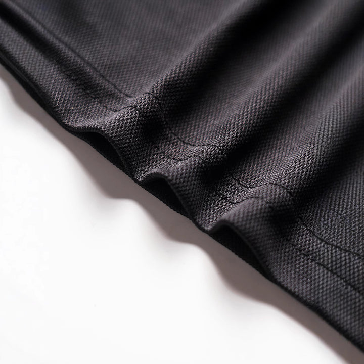 Herrer Langærmet Poloshirt med kontrasterende Krave- og Manchet detaljer Stilla