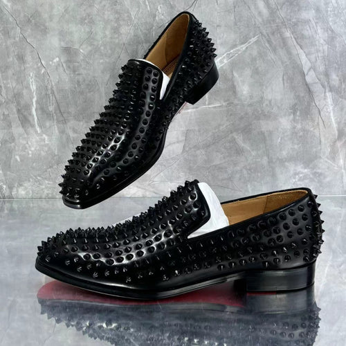 Herrer Spike Casual Slipper Loafer Stilla