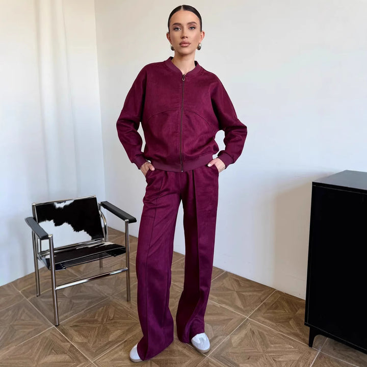 Dame afslappet hoodie jumpsuit Stilla