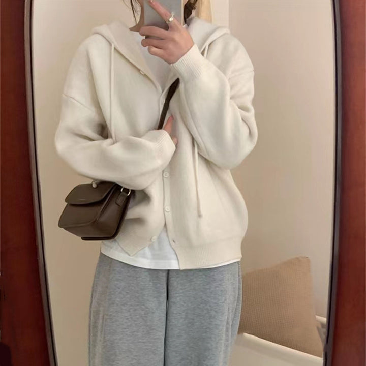 Femme Cozy Hættecardigan Stilla