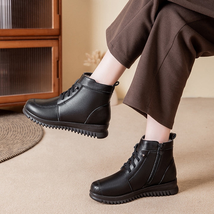 Femme Stilige Høj-Topp Ankelsneakers med Behagelig Polstring Stilla