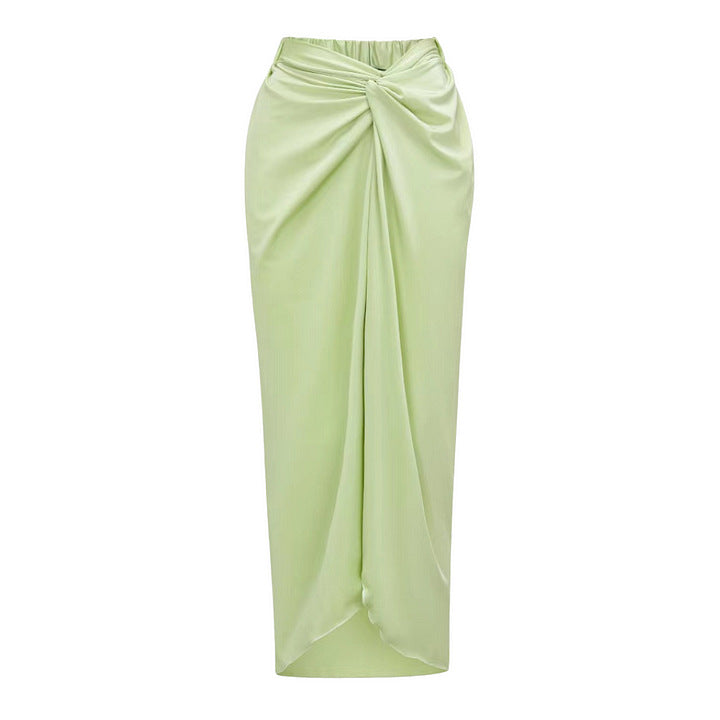 Dame Elegant Einteiler med glitrende pailletapplikationer Skovae