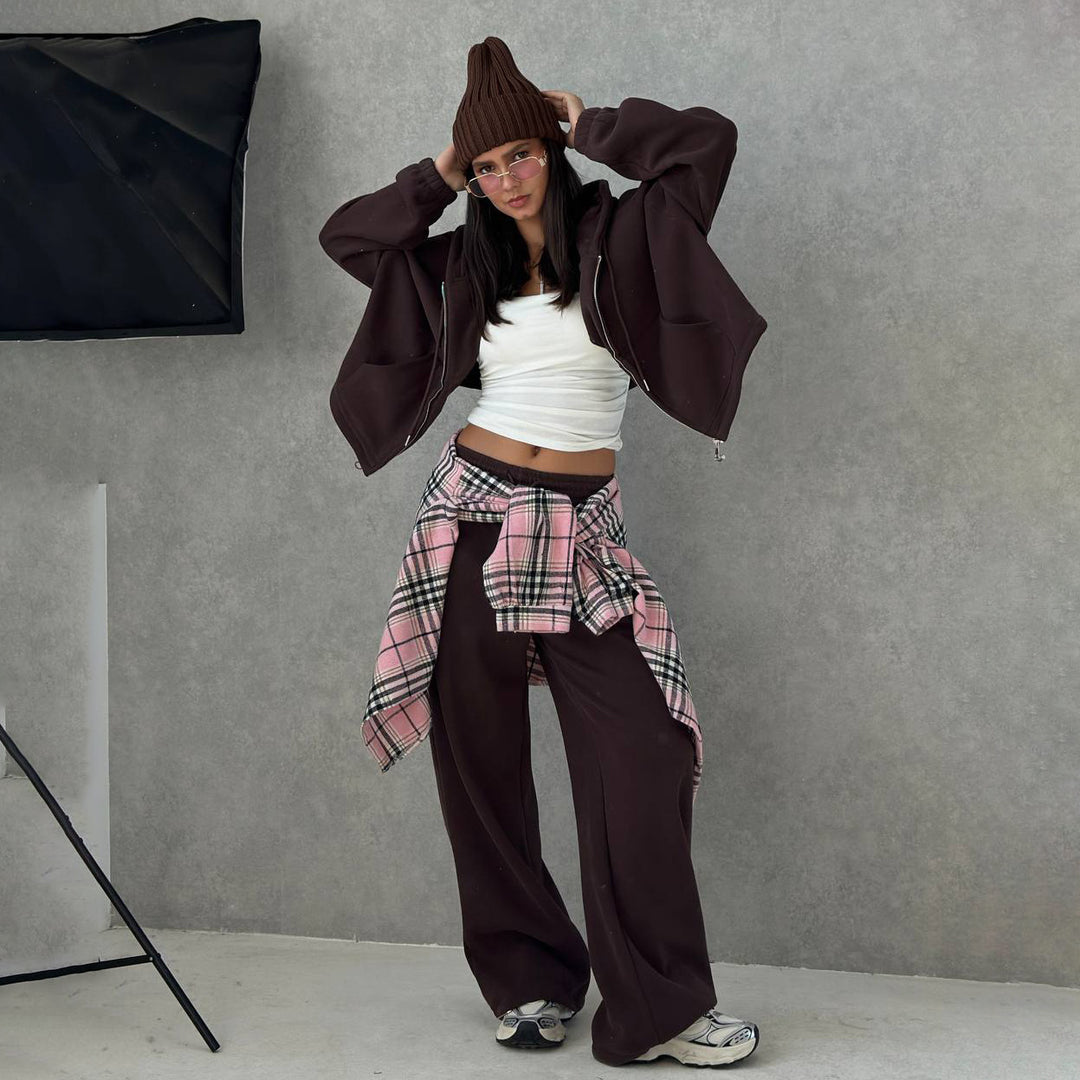 Kvindernes sporty lounge outfit med en løs pasform Stilla