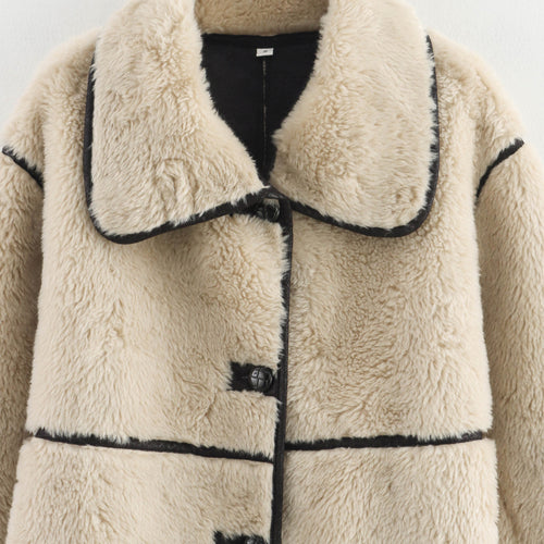 Femme Cozy Faux Fur Frakke Stilla
