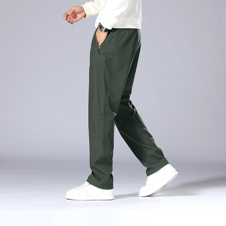 Herrer Multifunktionelle Outdoor-Bukser med justerbart talje og sidelommer med lynlås Stilla