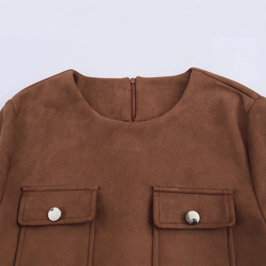 Femme Utility Shirt Kjole Stilla