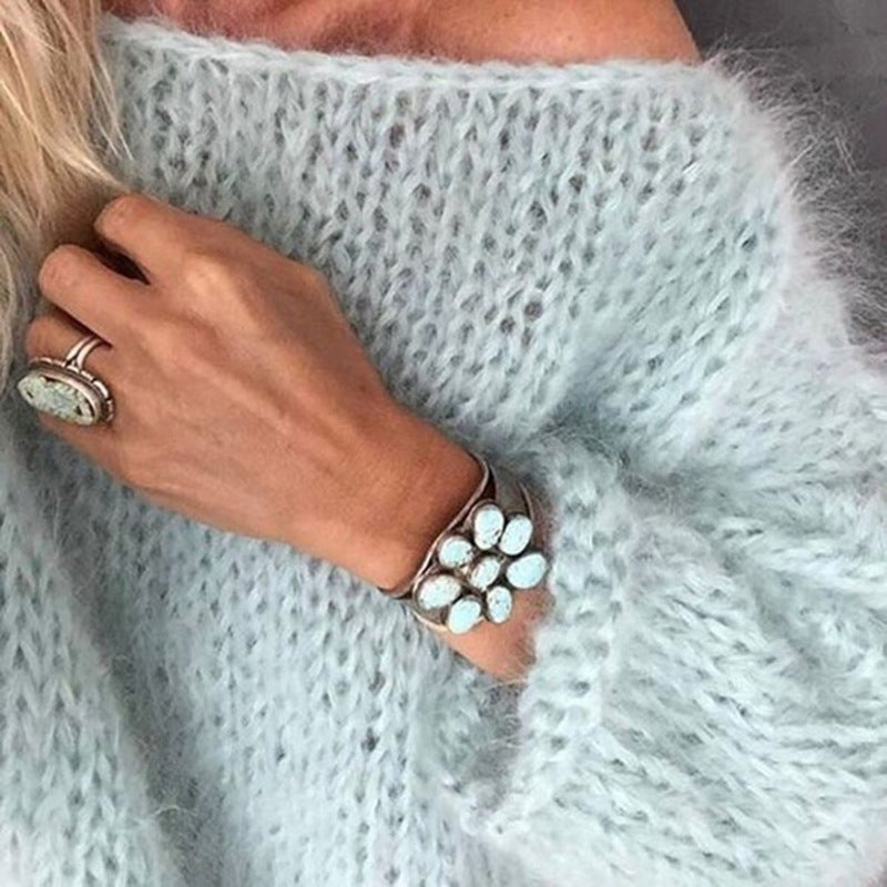 Stilla | Blanchet Stilfuld og Trendy Strik Sweater