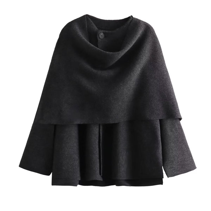 Femme Lagdelt Asymmetrisk Pullover Stilla