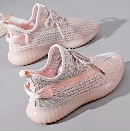 Dame åndbare sneakers med fleksibelt mesh-overmateriale og skridsikker sål Stilla