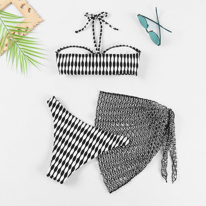 Dame Bikini-Sæt med trendy knude detalje og kvalitetsstof Stilla