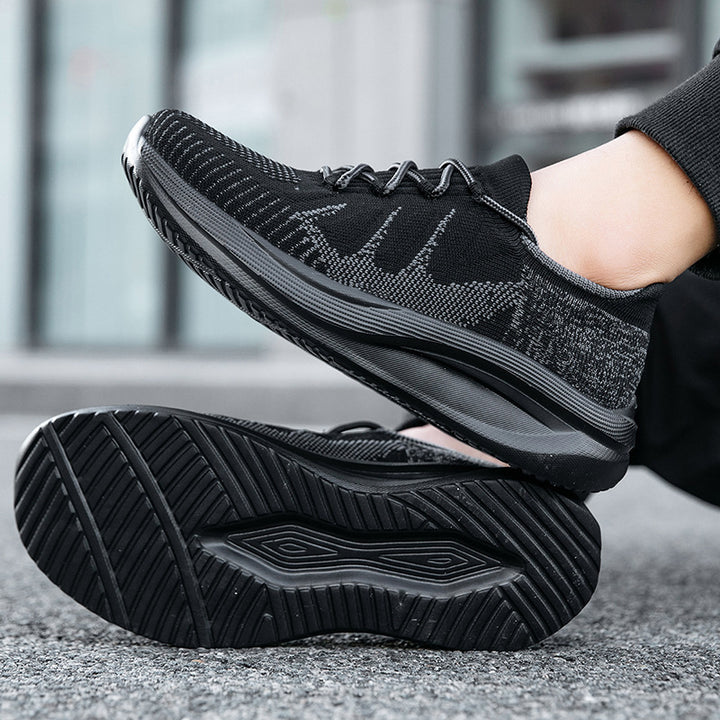 Herre Åndbar Stretch Strik Sneakers Stilla