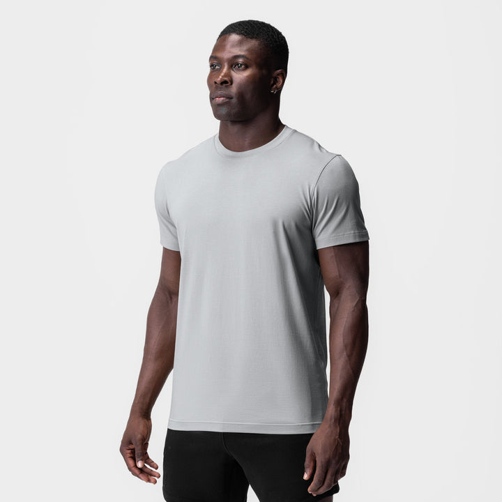 Herrer Sportsligt Fitness T-Shirt med fugttransportende materiale Stilla