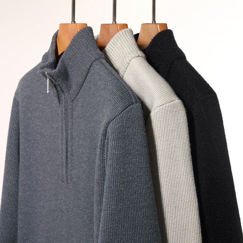 Herre Thermo Zip-Up Pullover Stilla