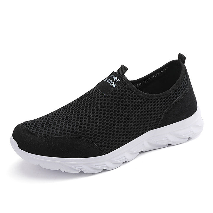 Herrer Åndbare Slip-On Walking Sneakers Stilla