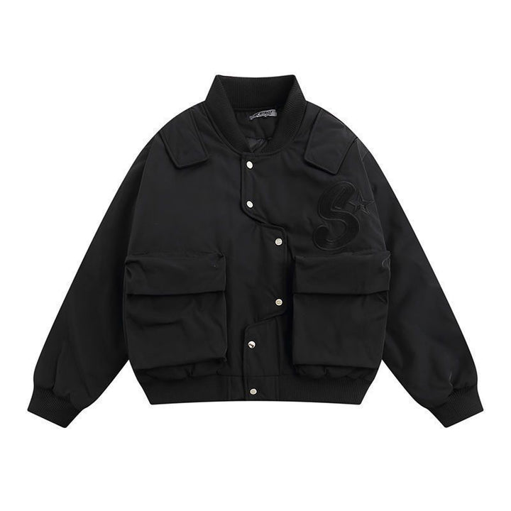 Herrer Oversized Utility Bomberjakke Stilla
