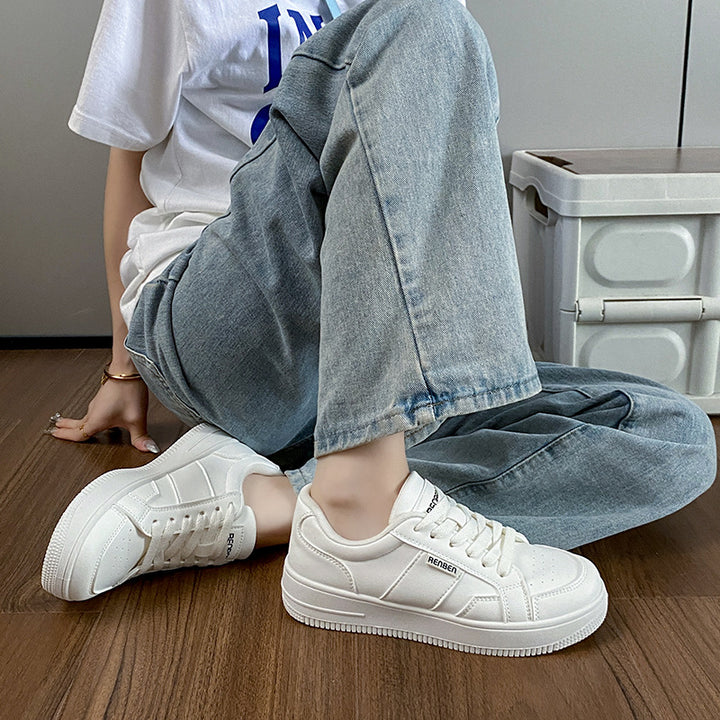 Dame fritidssneakers med åndbar sål og sporty design Stilla