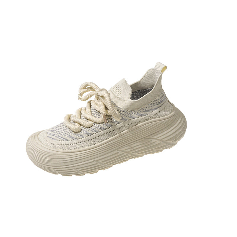 Dame Sporty Sneakers med høj komfort og åndbar mesh-overflade Stilla