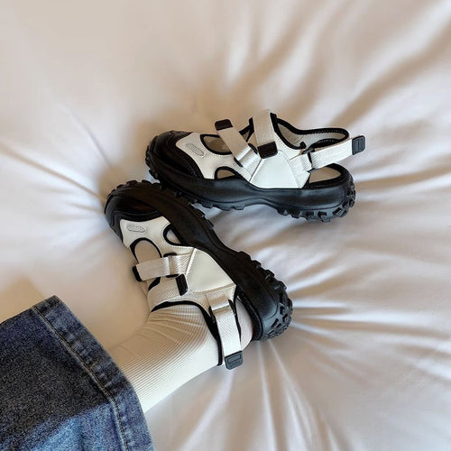 Dame Sporty Sneakers med praktisk velcro og stødabsorberende sål Stilla