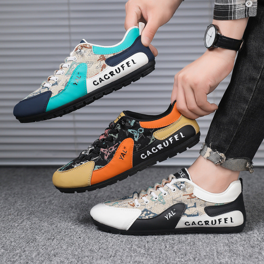 Femme Sporty Multi-Texture Atletik Sneakers Stilla