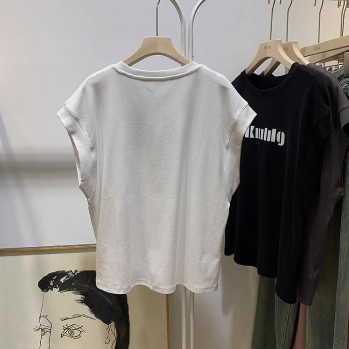 Femme Grafik Locker Pas Ærmeløs T-Shirt Stilla