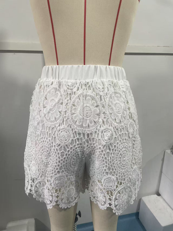 Dame Spidseshorts med elastisk talje Skovae