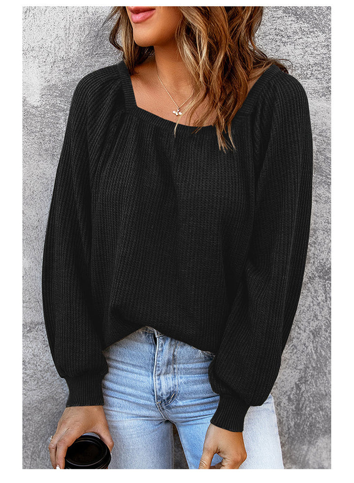 Dame Løs Sweater med voluminøse Ærmer Stilla