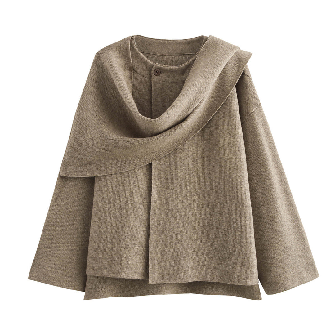 Femme Lagdelt Asymmetrisk Pullover Stilla