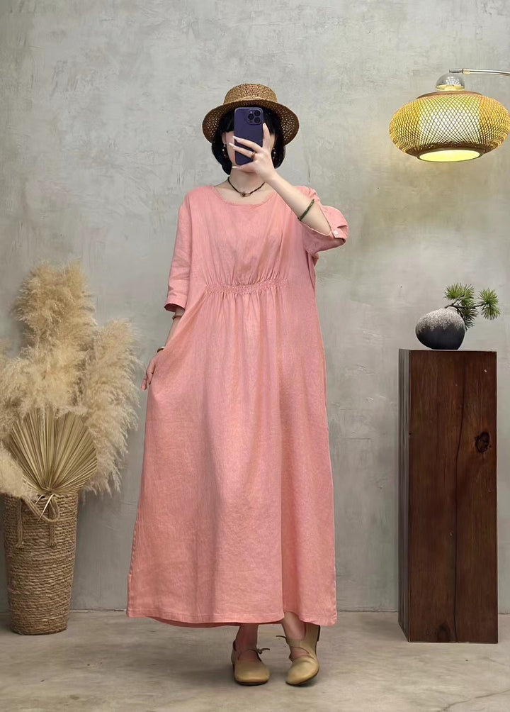 Dame Elegant Maxi-Kjole med Empire-talje Stilla