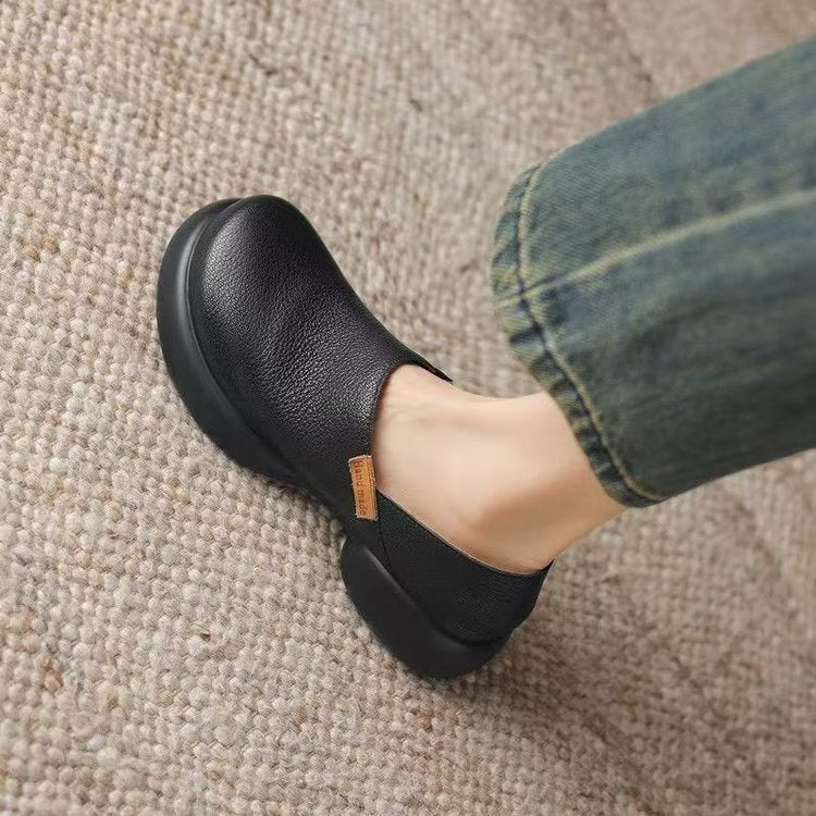 Dame komfort-mokkasiner med ergonomisk design og antistatisk sål Stilla