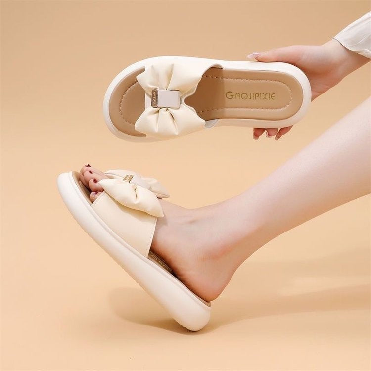 Dame Sandaler med elegant sløjfedetalje og skridsikker sål Stilla